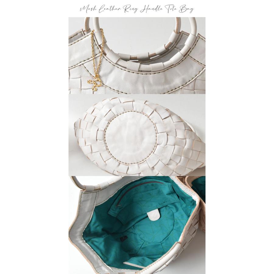 robita（ロビタ） バッグ レディース ロビータ メッシュ レザー リング