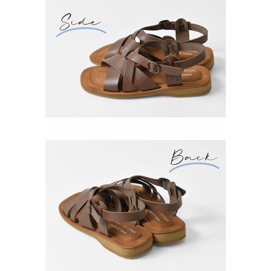 10%OFFクーポン サンダル レディース Shake・In cloak シェイクイン