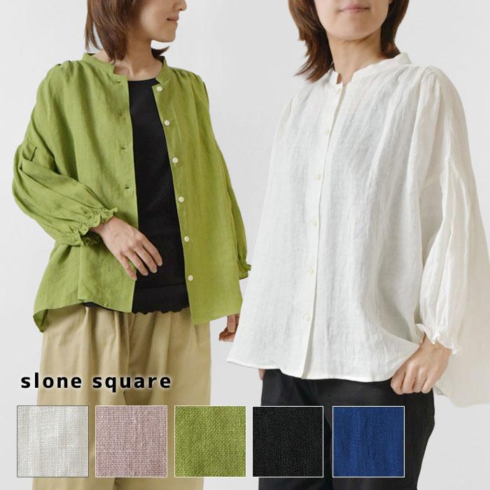10%OFFクーポン ブラウス レディース slone square スロンスクエア 