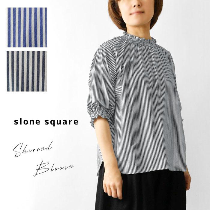 10%OFFクーポン ブラウス レディース slone square スロンスクエア 