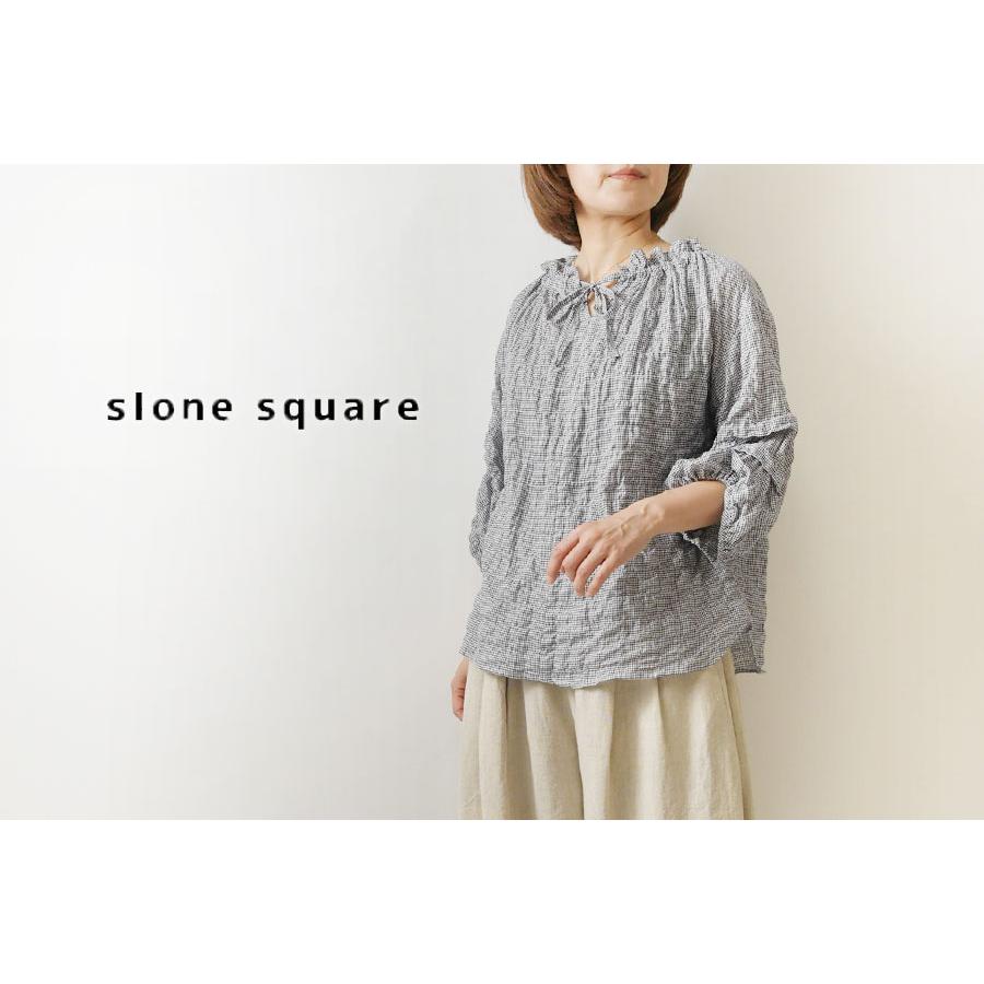 10%OFFクーポン slone square スロンスクエア コットン ギンガム 