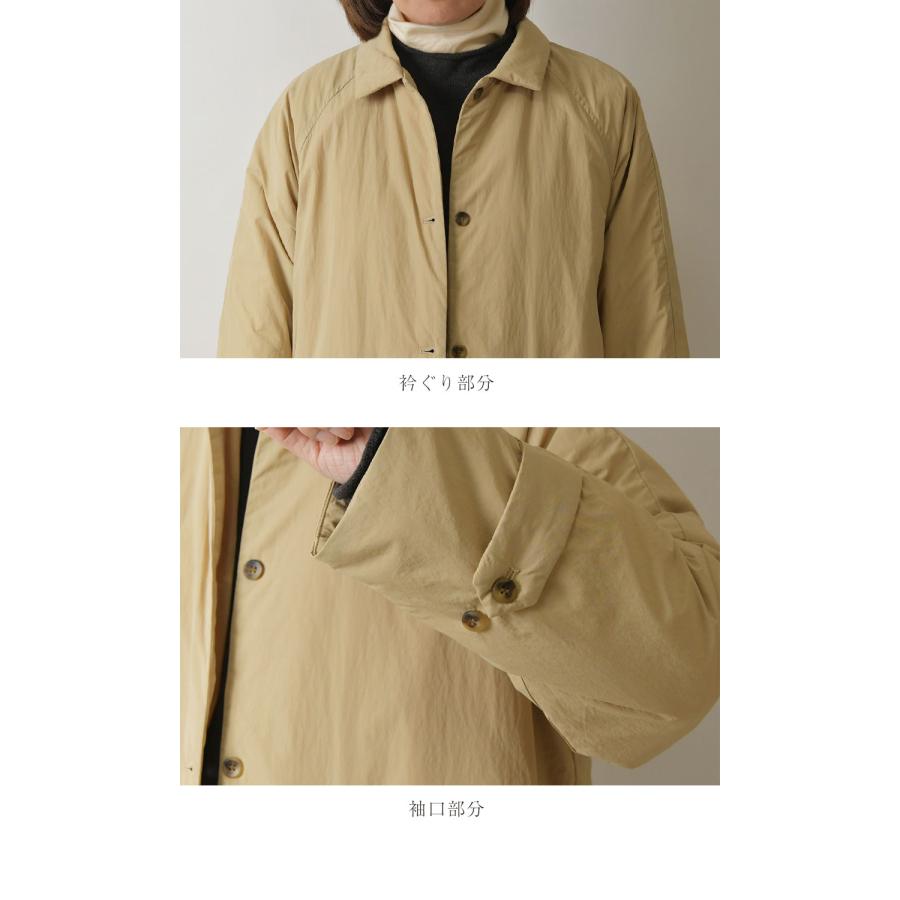 SO SALE 40%OFF SO エスオー タフタ 中綿 キルティング ステンカラー