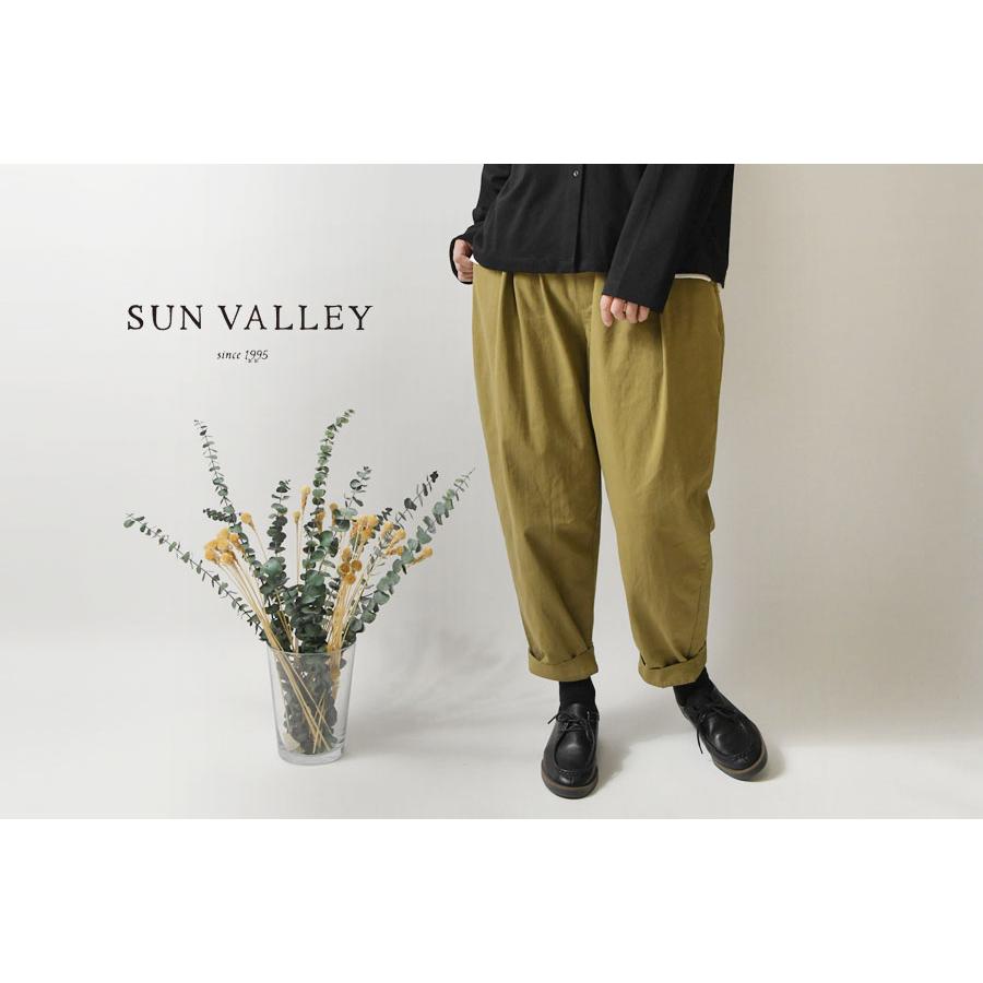 パンツ sun SUN VALLEY（サンバレー） 10%OFFクーポン レディース パンツ コットン
