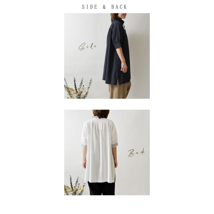 【美品】tukuroiチュニックブラウス白 SUN VALLEY（サンバレー） SALE 40%OFF tukuroi ツクロイ コットン