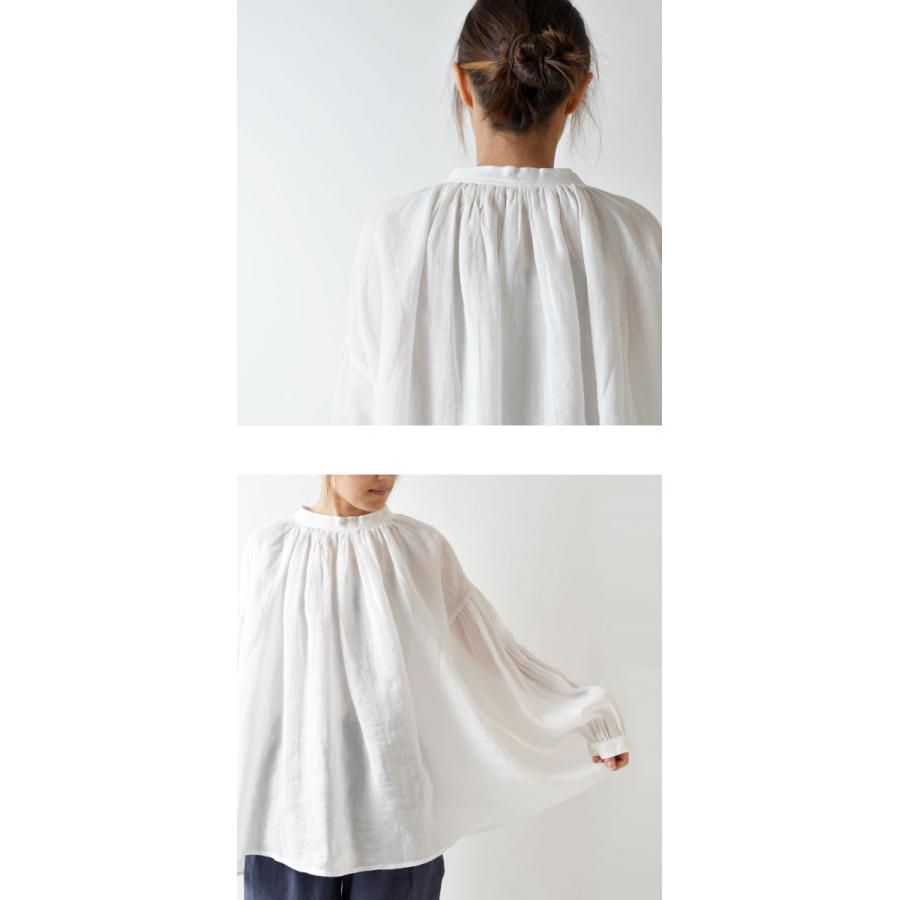 10%OFFクーポン ブラウス TUTIE. ツチエ 前後両A面 2WAY リネン