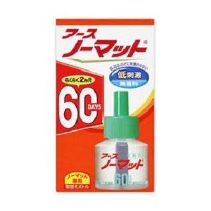 (送料無料)(まとめ買い・ケース販売)アースノーマット　取替えボトル　60日用　無香料（1本入）（30個セット）　アース製薬