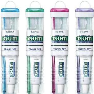 送料無料)(まとめ買い・ケース販売)GUM ガム トラベルセット（72個 