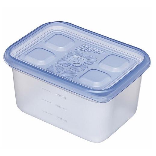 ジップロック（Ziploc） コンテナー 長方形（820mL）（2個入）/ 旭化成