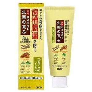 ハイテクト 生薬の恵み ひきしめハーブ香味 90ｇ ライオン 街の雑貨屋さん Yahoo 店 通販 Yahoo ショッピング