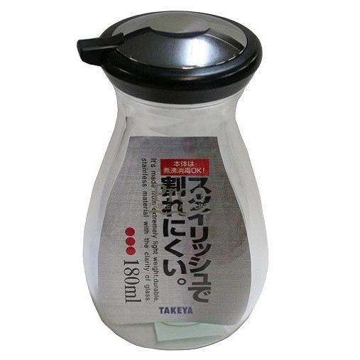 タケヤ 醤油差し 日本製 プルー ビストロしょう油差し 180mL