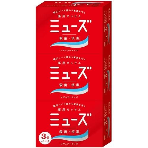 ミューズ石鹸 レギュラー 3個パック/ レキットベンキーザー｜matinozakka