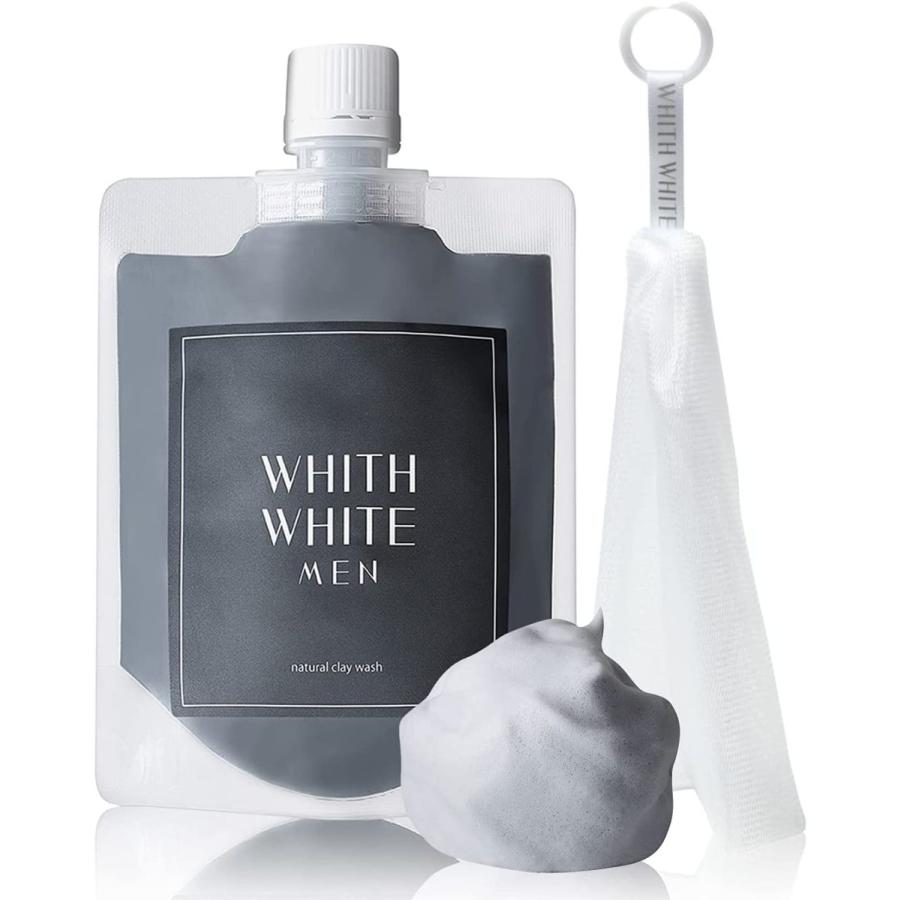 1076円 最大94 オフ メンズ 洗顔 ネット 付き 洗顔フォーム フィス ホワイト 泥 炭 の力で の 脂 毛穴 汚れを洗浄 ふわもこ 泡