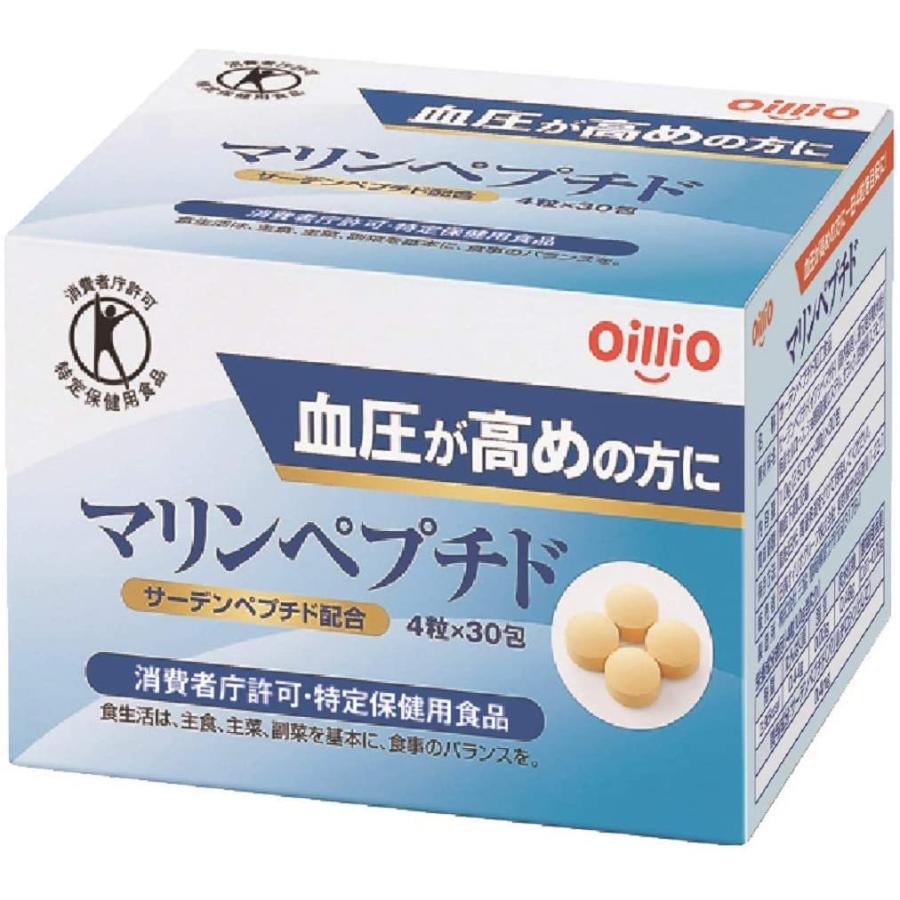 1605円 【祝開店!大放出セール開催中】 トクホ 日清オイリオ 血圧が高めの方に マリンペプチド 4粒×30包 30日分 サーデンペプチド イワシペプチド 配合 1605円 【祝開店!大放出セール開催中】 トクホ 日清オイリオ 血圧が高めの方に マリンペプチド 4粒×30包 30日分 サーデンペプチド イワシペプチド 配合