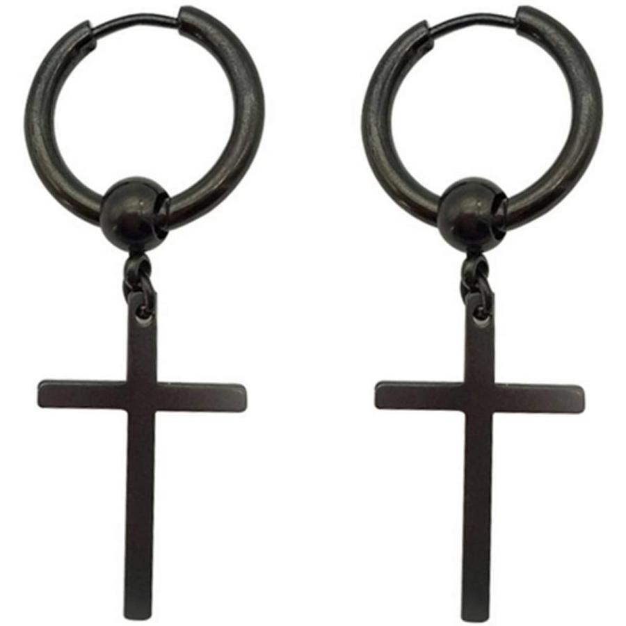 高い素材 ピアス 芸能人着用 ブラック両耳 アクセサリー 50代 40代 30代 代 プレゼント 十字架 レディース メンズ ネックレス ペンダント Www Goldenshoppingcalhau Com Br