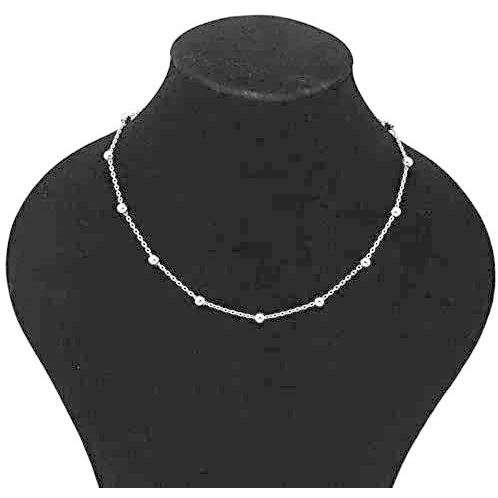 ボールチェーン ネックレス 芸能人着用モデル お洒落デザイン メンズ かっこいい アクセサリー 格安販売中