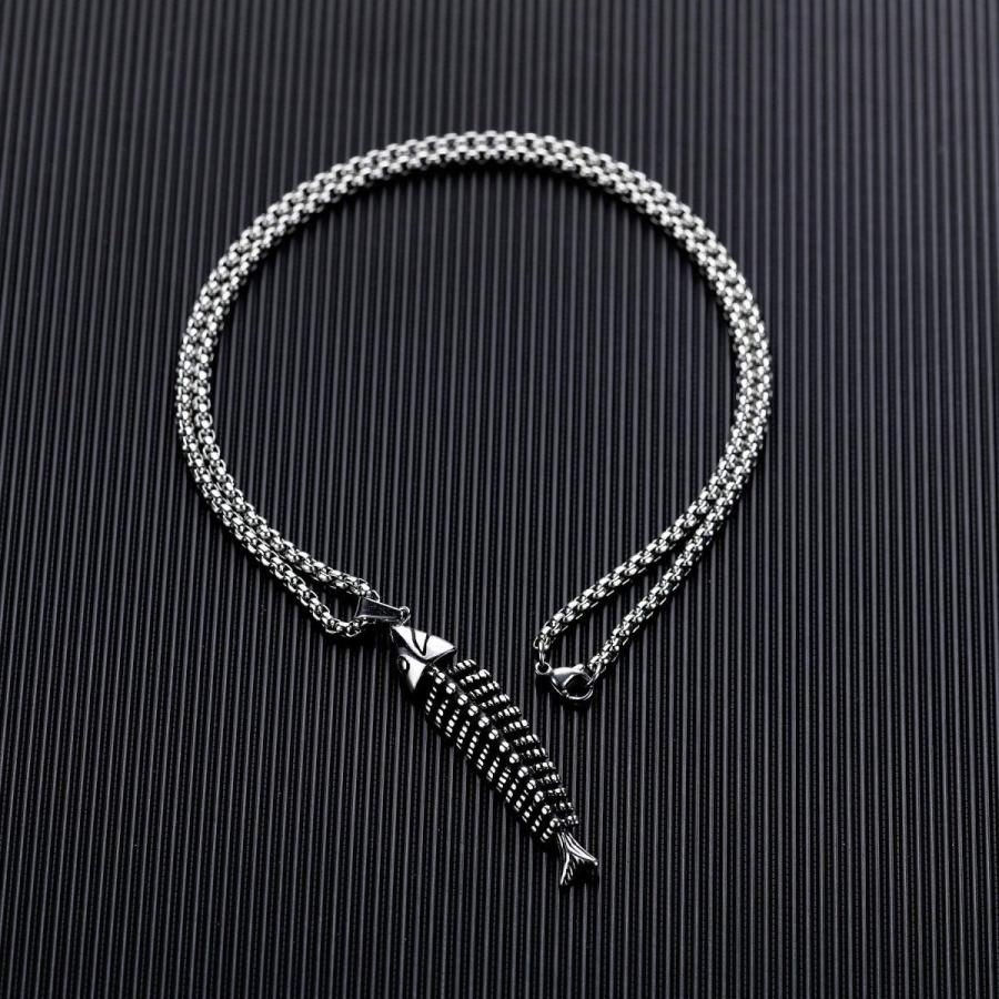 Aiks ジュエリー ブランド ネックレス メンズ ゴールド ステンレス 魚の骨 メンズネックレス ビジネス プレゼント Matmat 通販 Yahoo ショッピング