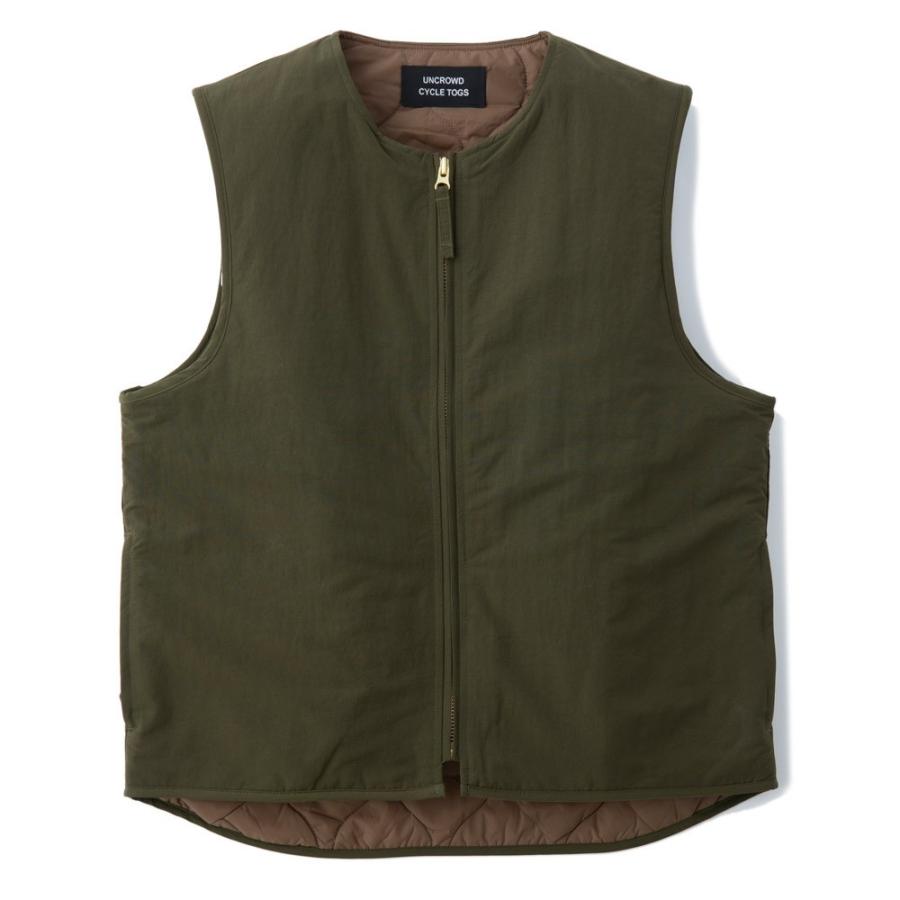 アンクラウド UNCROWD RIDE VEST ナイロン ベスト 中綿 アンクラウド UNCROWD RIDE VEST ナイロン ベスト 中綿