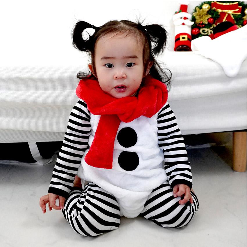 即納アリ】ベビー クリスマス ロンパース 服 カバーオール 子供 衣装