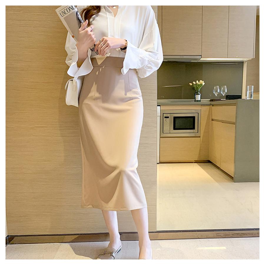 セミタイトロングスカート スカート ロングスカート タイト オフィス