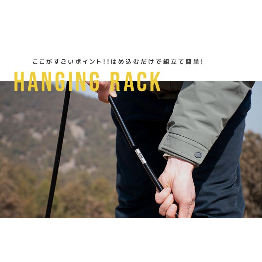 ハンギングラック Lサイズ キャンプ用品 | ブランド登録なし | 02