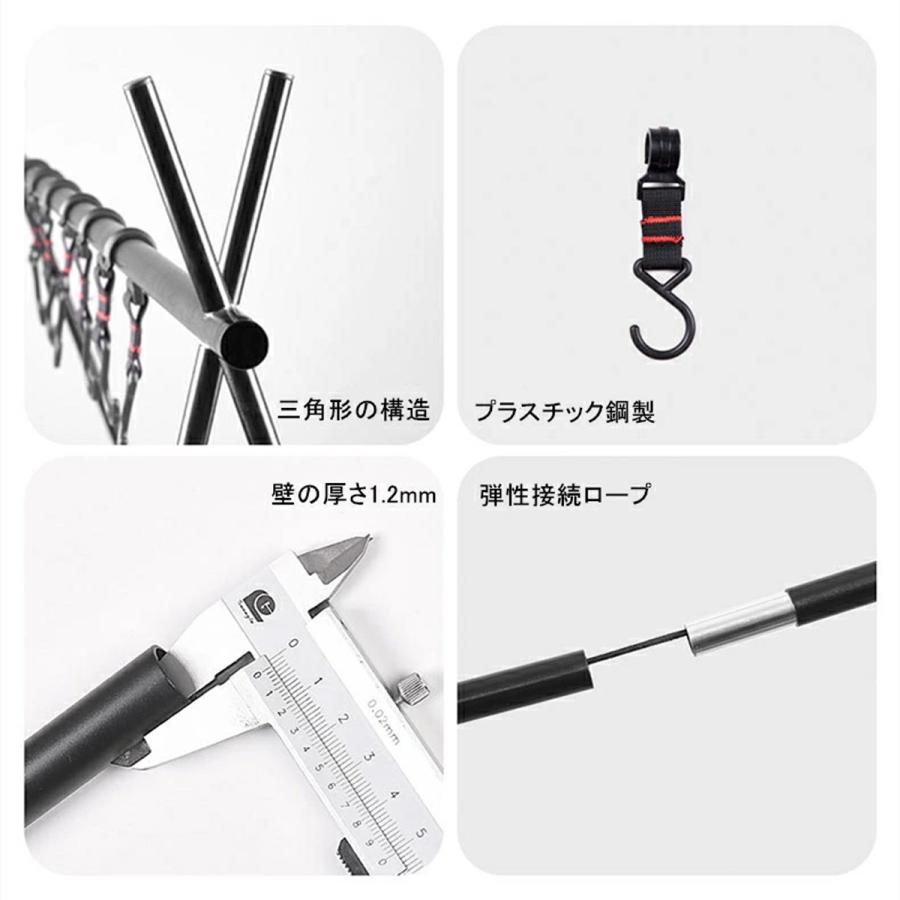 ハンギングラック Lサイズ キャンプ用品 | ブランド登録なし | 07