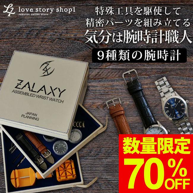腕時計 Diy 手作り 父の日 メンズ 革ベルト ステンベルト 腕時計diyセット Zalaxy Watch 工具 箱 デザイン カジュアル 時計 Matrix 通販 Yahoo ショッピング