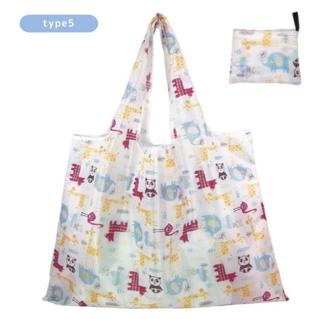 エコバッグ パッカブル 折りたたみ 花柄 コンパクト お買い物バッグ おしゃれ 買い物バッグ 軽量 シンプル サブバッグ ショッピングバッグ 手さげ | ブランド登録なし | 10