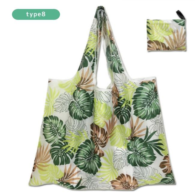 エコバッグ パッカブル 折りたたみ 花柄 コンパクト お買い物バッグ おしゃれ 買い物バッグ 軽量 シンプル サブバッグ ショッピングバッグ 手さげ | ブランド登録なし | 13