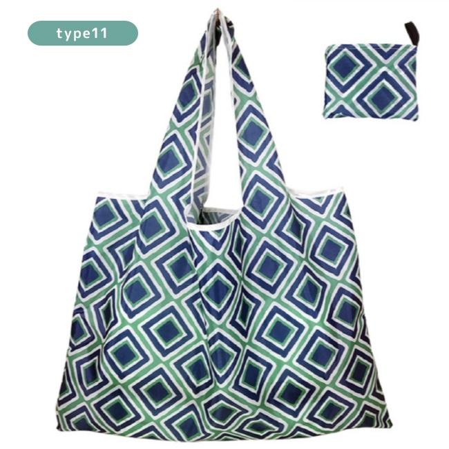 エコバッグ パッカブル 折りたたみ 花柄 コンパクト お買い物バッグ おしゃれ 買い物バッグ 軽量 シンプル サブバッグ ショッピングバッグ 手さげ | ブランド登録なし | 16