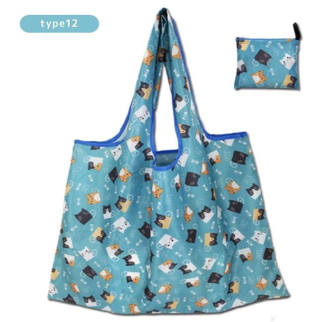 エコバッグ パッカブル 折りたたみ 花柄 コンパクト お買い物バッグ おしゃれ 買い物バッグ 軽量 シンプル サブバッグ ショッピングバッグ 手さげ | ブランド登録なし | 17