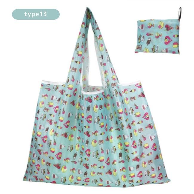 エコバッグ パッカブル 折りたたみ 花柄 コンパクト お買い物バッグ おしゃれ 買い物バッグ 軽量 シンプル サブバッグ ショッピングバッグ 手さげ | ブランド登録なし | 18