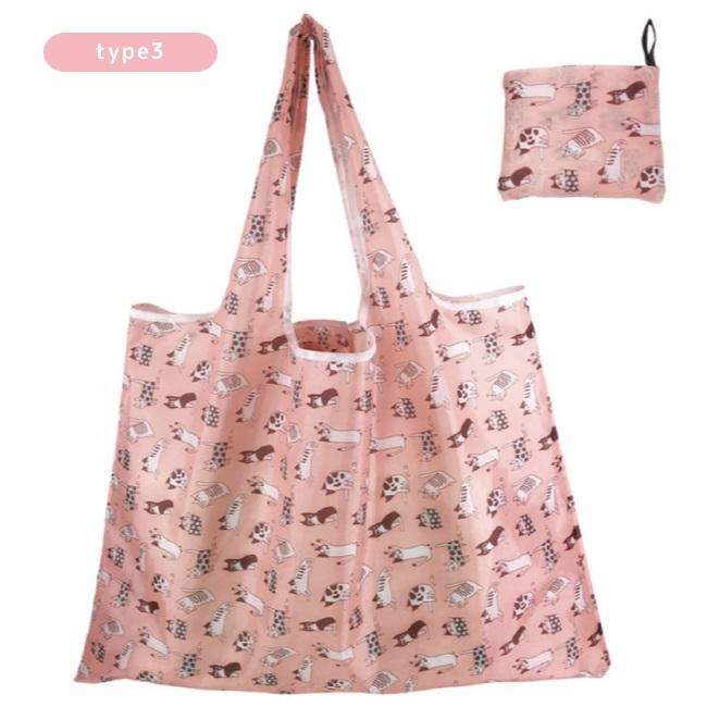 エコバッグ パッカブル 折りたたみ 花柄 コンパクト お買い物バッグ おしゃれ 買い物バッグ 軽量 シンプル サブバッグ ショッピングバッグ 手さげ | ブランド登録なし | 08