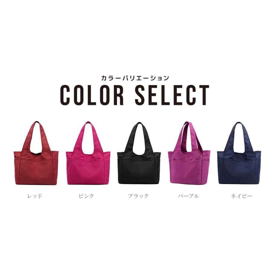 トートバッグ マザーズバッグ キャンバス 大きめ ファスナー付き