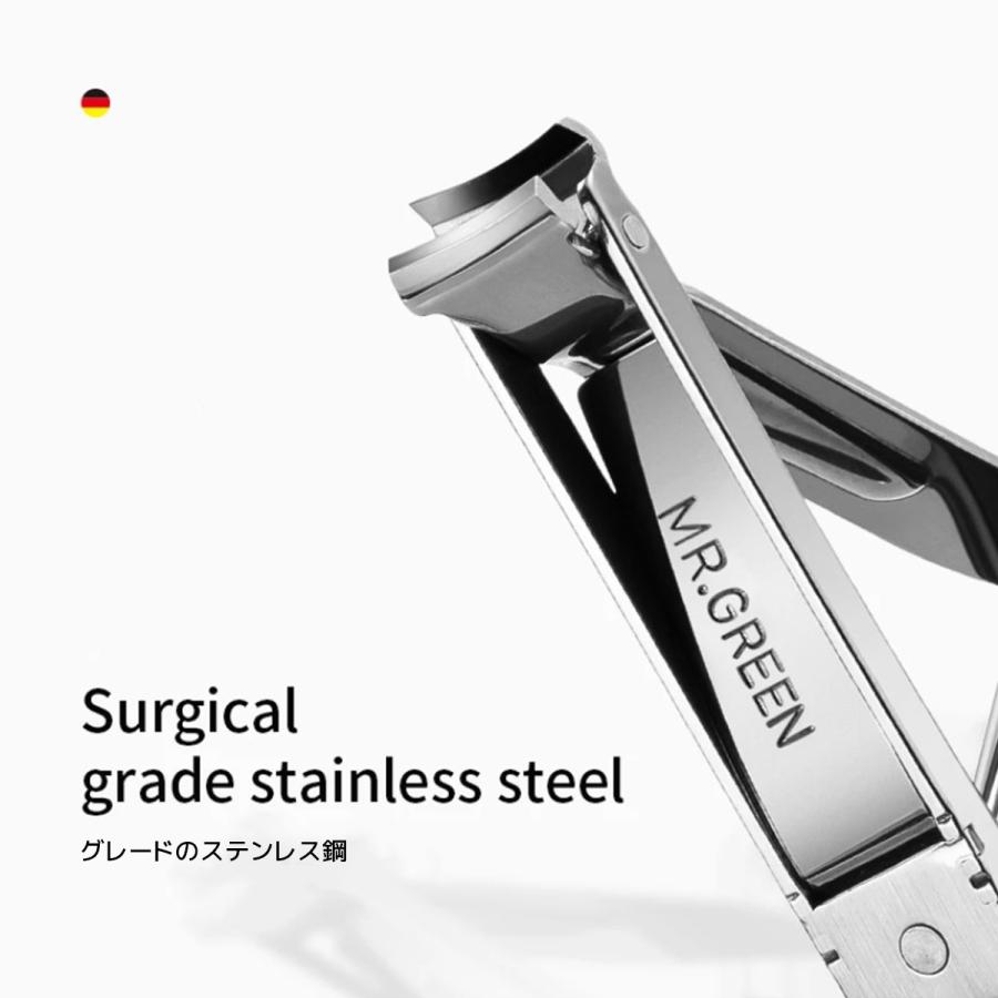 ホワイト爪切り スリムデザイン ホワイト スリムデザイン 爪切り