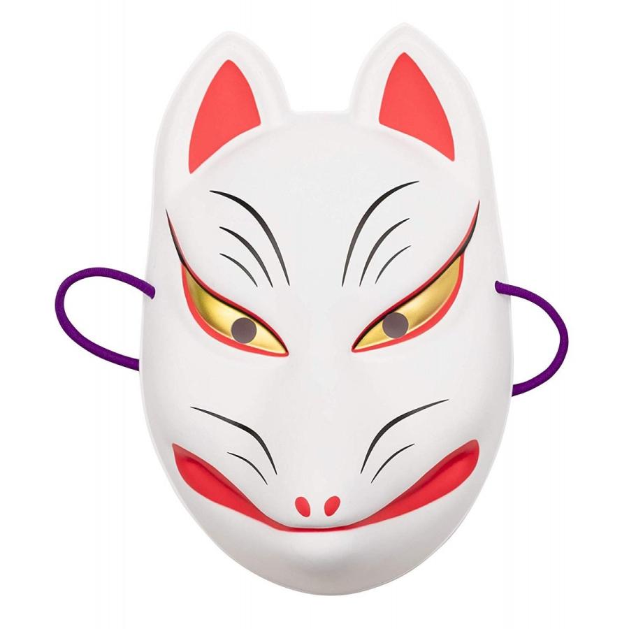 狐のお面 コインケース ブルー GMCトイズフィールド mimi POCHI JAPAN 狐面