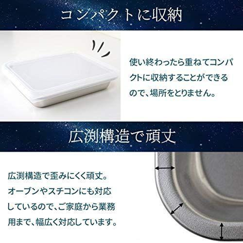 アーネスト バット セット Ssサイズ 21枚取 キズがつきにくい 新素材ステンレス 新銀河 使用 5点 バット2点 フタ2点 アミ その他調理用具 Vest Doctum Edu Br
