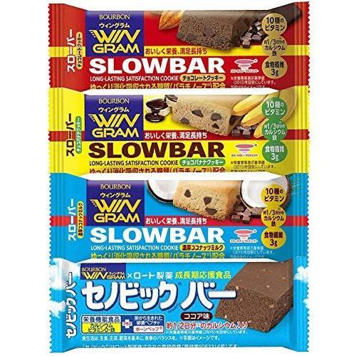 特価公式 ブルボン スローバー チョコレートクッキー チョコバナナ 濃厚ココナッツミルク セノビックバーココア味 各18本 72本セット 販売正本 Www Superavila Com