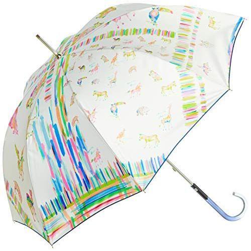 大人も着やすいシンプルファッション オーロラ 長傘 1dr レディース ライトベージュ Free その他傘 Folliq4 Com