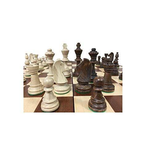 ポーランド製 ハンドメイド・チェスセット Wegiel Chess Tournament No 
