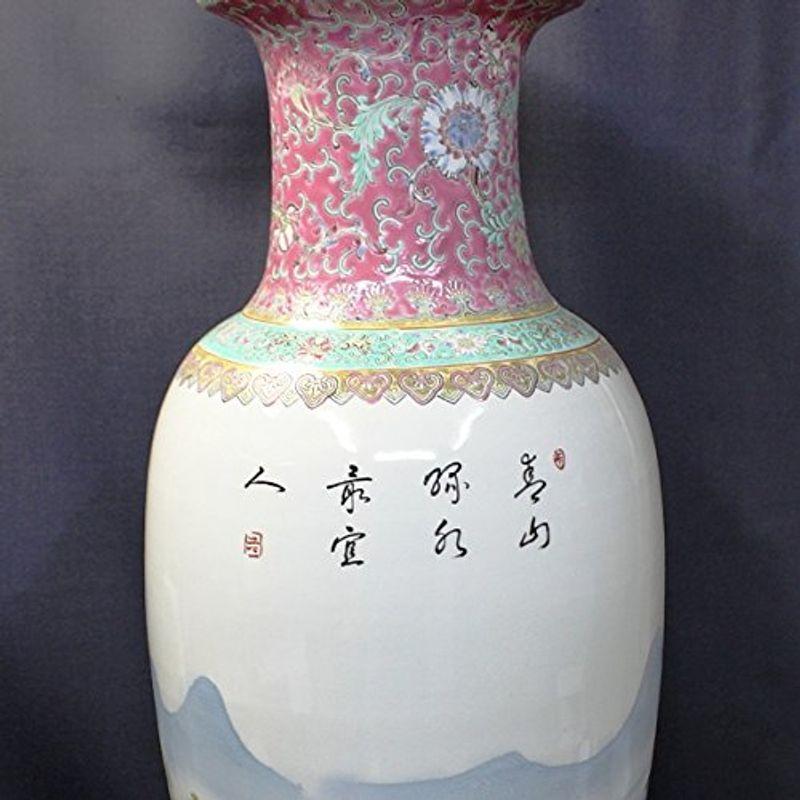 景徳鎮 特大花瓶「四神相応吉祥山水」中国/高級/工芸/陶磁器/壺/ 特大花瓶 四神相応吉祥山水 中国/高級/工芸/陶磁器/壺/ 　