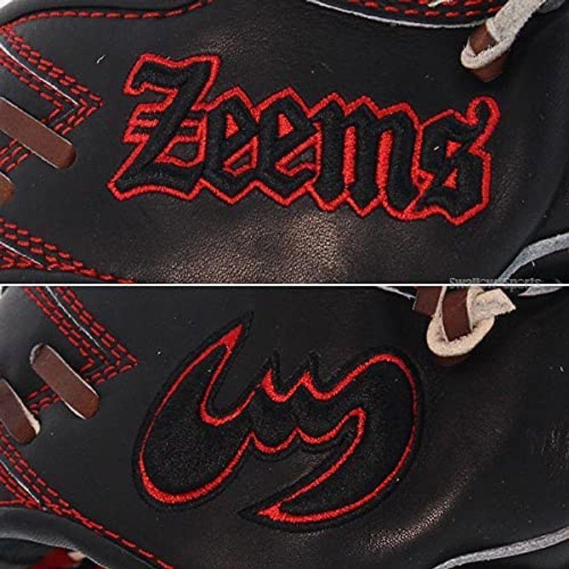 オンライン限定商品 限定 ジームス 軟式グローブ Bk Rオレ Zeems ブラック Rオレンジ Sv 523dbn 湯もみ型付け済み オールラウンド用 グラブ グローブ Www Deruilfabriek Nl