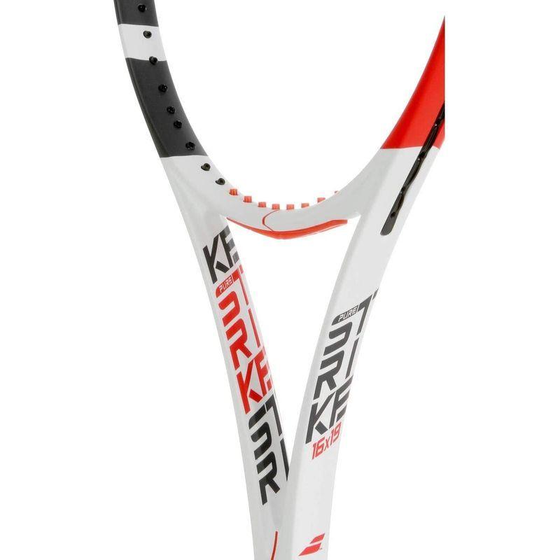 バボラ (Babolat) テニスラケット PURE STRIKE (ピュアストライク) 16/19 U NC ストリングなし ホワイト/レ ストリングなし 16/19 Babolat テニスラケット PURE STRIKE ピュアストライク NC ホワイト/レ mm