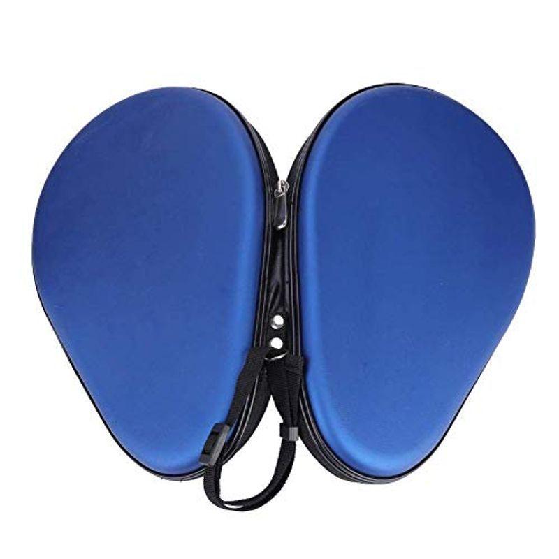 送料無料カード決済可能 卓球ラケット ケース メイルオーダー ピンポン パドルバッグ 卓球 バットカバー 防 青 ピンポンパドルバッグ 水防振 PU素材