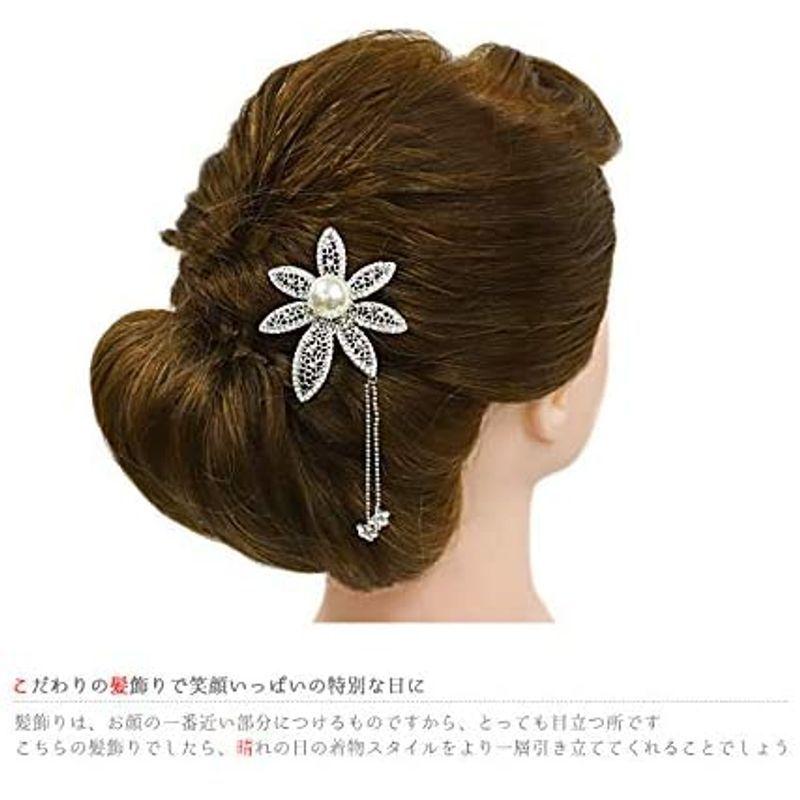 髪飾り 成人式 花 振袖 卒業式 入学式 結婚式 ドレス パーティー髪型 ヘアスタイル ヘアアレンジ ドライフラワー No 10 0422 マツタケストアー 通販 Yahoo ショッピング