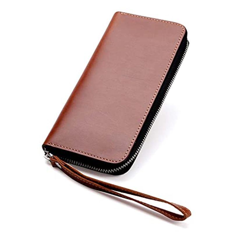 Harewith 大容量 長財布 通帳ケース 本革 通帳入れ ラウンドファスナー オールインワン 父の日 就職 祝い プレゼント 3ghwlkgyon メンズファッション Solexmotors Com