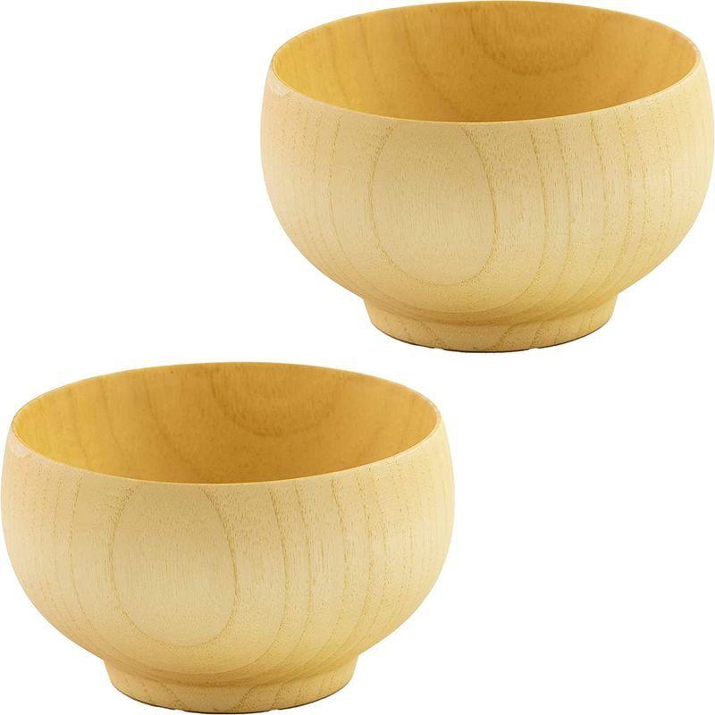 当店一番人気みのる陶器 木製汁椀 Chubby 100ボウル ナチュラル -チャビーボール- 2個セット 食器、グラス、カトラリー ブルーム 小皿 染錦古伊万里 直径12cm 16541 5枚入