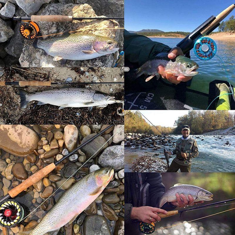 M MAXIMUMCATCH Maxcatch Black Star フライフィッシングロッド：IM10炭素繊維、4ピース フライロッド ( MAXIMUMCATCH Maxcatch Black Star フライフィッシングロッド：IM10炭素繊維 4ピース フライロッド