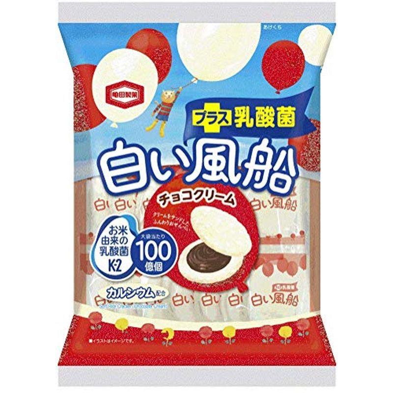 亀田製菓 白い風船チョコクリーム 18枚×12袋