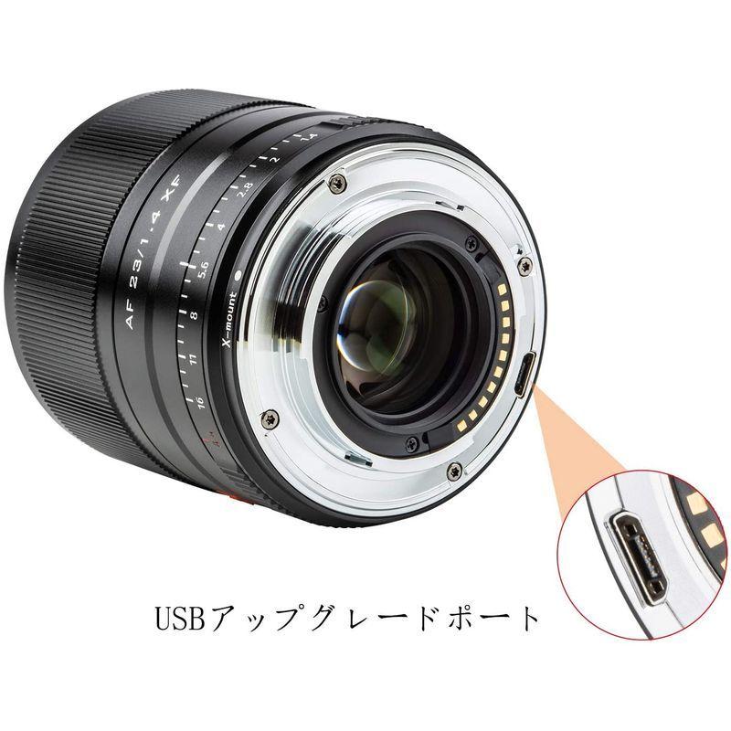 匿名配送 VILTROX 単焦点レンズ AF 23mm F1.4 STM F1.4大口径 富士Xマウント交換レンズ 軽量 柔らかいボケ味 X-Pro1 【WSO7792652447】(27831円)