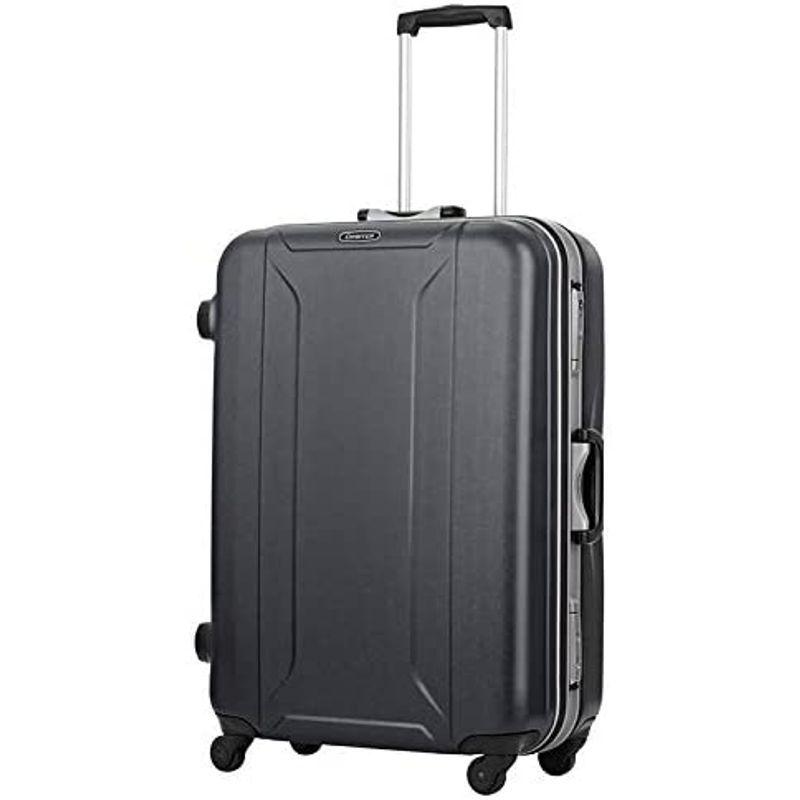 【値下げ・名盤】 スーツケース キャリーバッグ キャリーケース ハード シボ加工 M サイズ 5日 6日 7日 日本製 無料受託手荷物可 フレーム TSAロッ 【R7084802942】(25303円)